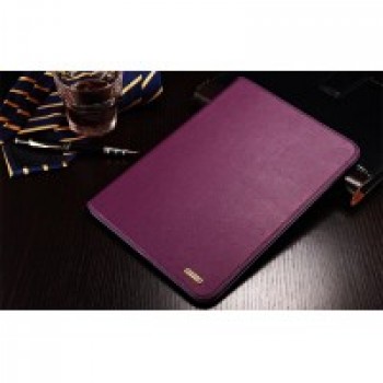 Кожаный чехол подставка с рамочной защитой экрана для Ipad Pro 9.7 Фиолетовый