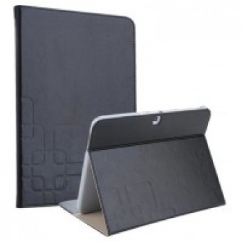 Чехол подставка текстурный для Samsung Galaxy Tab 4 10.1 Черный