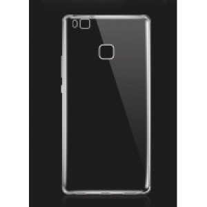 Силиконовый глянцевый транспарентный чехол для Huawei P9 Lite