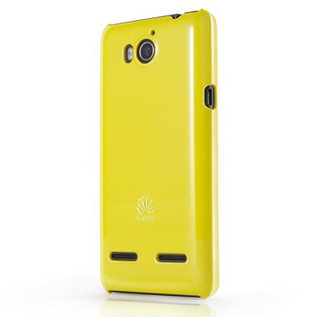 Пластиковый чехол оригинальный для Huawei Honor 2 Желтый