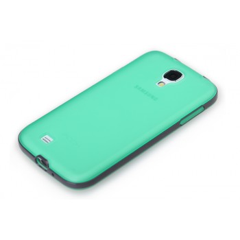 Силиконовый чехол 2 в 1 (чехол+ бампер) для Samsung Galaxy S4 Зеленый