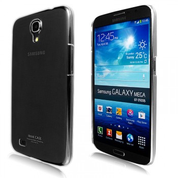 Пластиковый транспарентный чехол Samsung Galaxy Mega 6.3