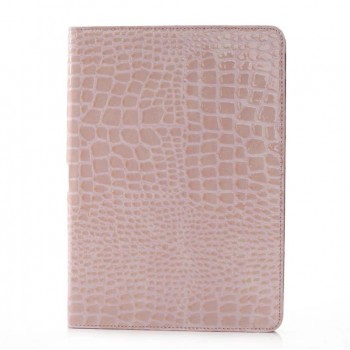 Чехол подставка серия Croco Pattern для Samsung Galaxy Note 10.1 2014 Edition Розовый