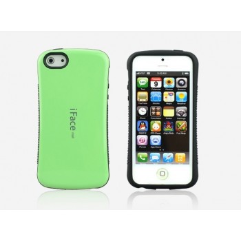 Силиконовый чехол серия Waist для Iphone 5c Зеленый