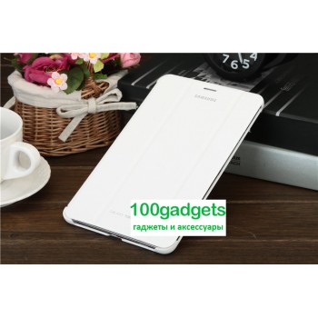Чехол смарт флип подставка сегментарный серия Smart Cover для Samsung Galaxy Tab Pro 8.4 Белый