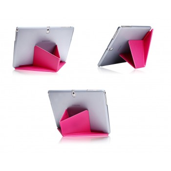 Чехол смарт флип подставка серия Origami для Samsung Galaxy Tab Pro 10.1 Розовый