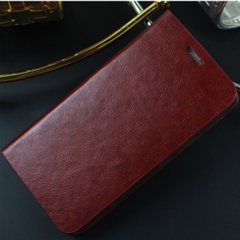 Тонкий чехол-портмоне для Samsung Galaxy S5 Красный