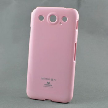 Чехол силиконовый премиум для LG Optimus G Pro E988 Розовый