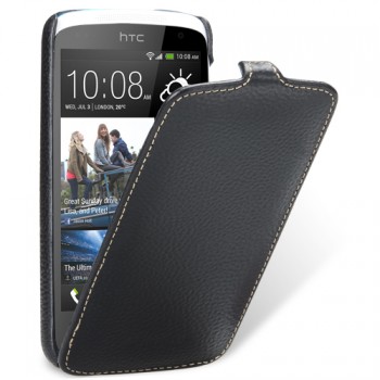 Кожаный чехол книжка вертикальная для HTC Desire 500