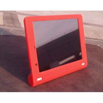 Силиконовая задняя панель софт тач премиум для Lenovo Yoga Tablet 8 Красный