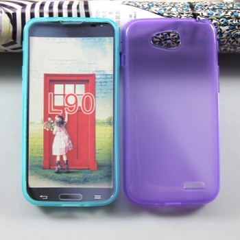 Силиконовый чехол для LG L90 Фиолетовый