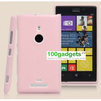 Силиконовый чехол для Nokia Lumia 925 Розовый