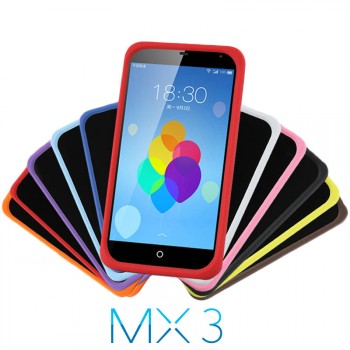 Силиконовый премиум чехол для Meizu MX3