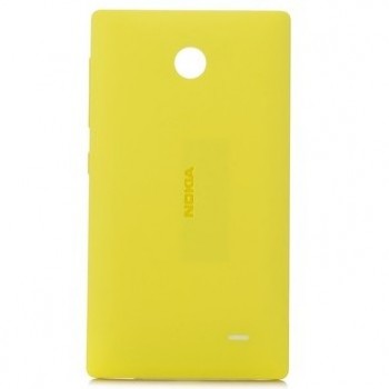 Оригинальный пластиковый чехол для Nokia X Желтый