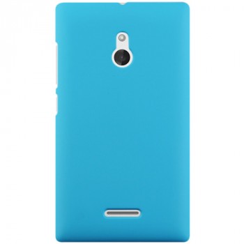 Пластиковый чехол для Nokia XL Голубой