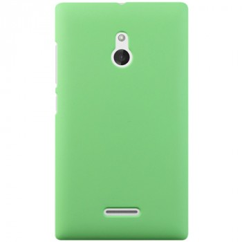 Пластиковый чехол для Nokia XL Зеленый