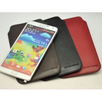 Кожаный мешок для Galaxy Note 3