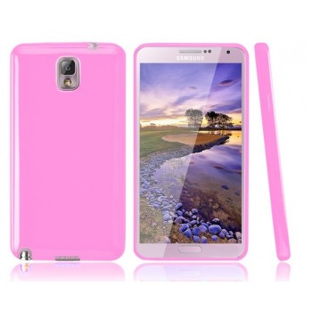 Силиконовый чехол для Galaxy Note 3 Розовый