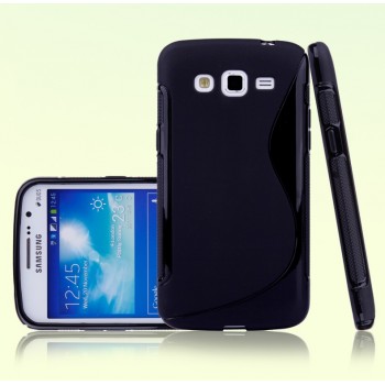 Силиконовый чехол S для Samsung Galaxy Grand 2 Duos Черный