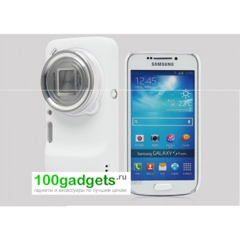 Пластиковый чехол для Samsung Galaxy S4 Zoom Белый
