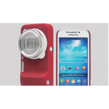 Пластиковый чехол для Samsung Galaxy S4 Zoom Красный