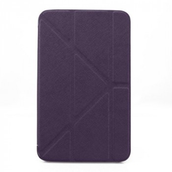 Чехол смарт флип подставка серия Origami для Samsung Galaxy Tab 3 Lite Фиолетовый