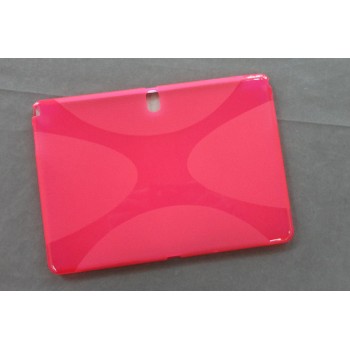 Силиконовый матовый X чехол для Samsung Galaxy Tab Pro 10.1 Пурпурный
