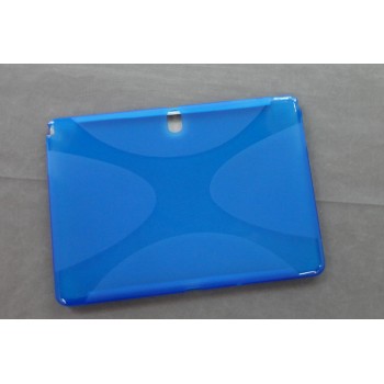 Силиконовый матовый X чехол для Samsung Galaxy Tab Pro 10.1 Синий