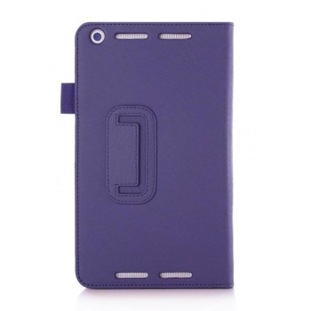 Чехол подставка с рамочной защитой и внутренними отсеками для Asus MeMO Pad 8 (ME581CL) Фиолетовый