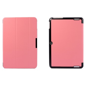 Чехол флип подставка сегментарный для Acer Iconia Tab 10 A3-A20 Розовый