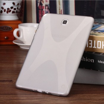 Силиконовый матовый X чехол для Samsung Galaxy Tab A 8 Серый
