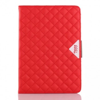 Кожаный чехол подставка с внутренними отсеками для Samsung Galaxy Tab A 9.7 Красный