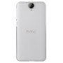 Силиконовый матовый полупрозрачный чехол для HTC One E9+, цвет Белый