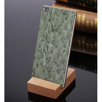 Клеевая натуральная деревянная накладка для Huawei P8 