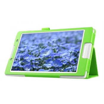 Чехол подставка с рамочной защитой для Lenovo Tab 2 A8 Зеленый
