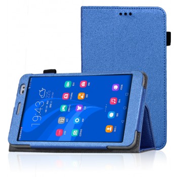Чехол подставка с рамочной защитой для Huawei MediaPad X2 Синий