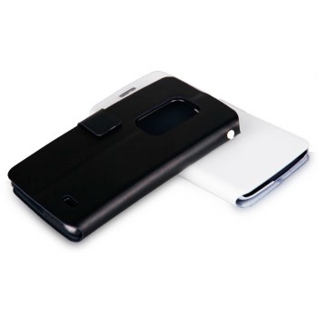Чехол флип с отделением для карт для LG G Flex Черный