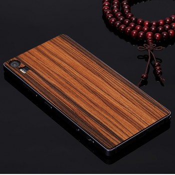 Клеевая натуральная деревянная накладка для Lenovo Vibe Shot
