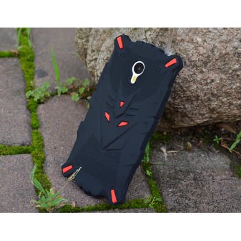 Силиконовый дизайнерский антиударный фигурный чехол для Meizu M2 Note Красный