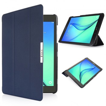 Чехол флип подставка сегментарный для Samsung Galaxy Tab S2 9.7 Синий