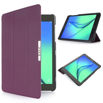 Чехол флип подставка сегментарный для Samsung Galaxy Tab S2 9.7 Фиолетовый