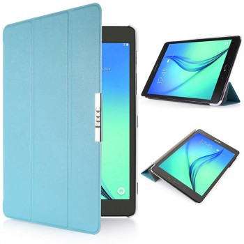 Чехол флип подставка сегментарный для Samsung Galaxy Tab S2 8.0 Голубой