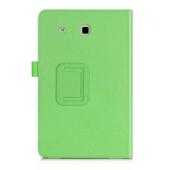 Чехол подставка с рамочной защитой и внутренними отсеками для Samsung Galaxy Tab E 9.6 Зеленый