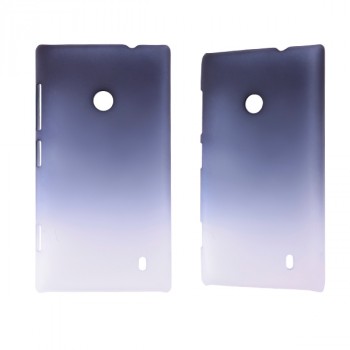 Градиентный пластиковый чехол для Nokia Lumia 520/525 Синий