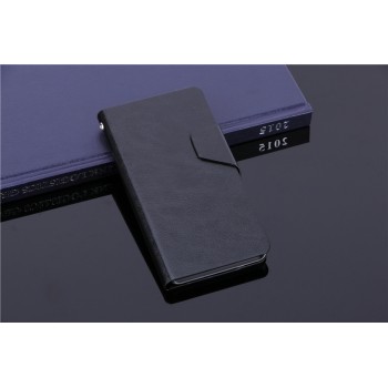 Чехол флип подставка со слотами для карт и магнитной застежкой для Explay Neo Черный