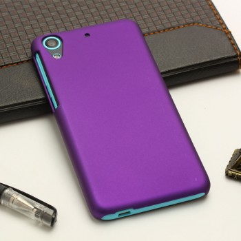 Пластиковый матовый непрозрачный чехол для HTC Desire 626/628 Фиолетовый