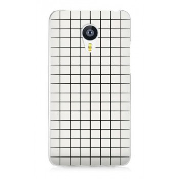 Силиконовый дизайнерский чехол с принтом для Meizu MX5 Белый