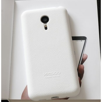 Силиконовый софт-тач премиум чехол для Meizu MX5 Белый