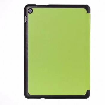 Чехол флип подставка сегментарный на поликарбонатной основе для ASUS ZenPad 10 Зеленый