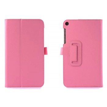 Чехол подставка с рамочной защитой серия Full Cover для ASUS ZenPad 7.0 Розовый